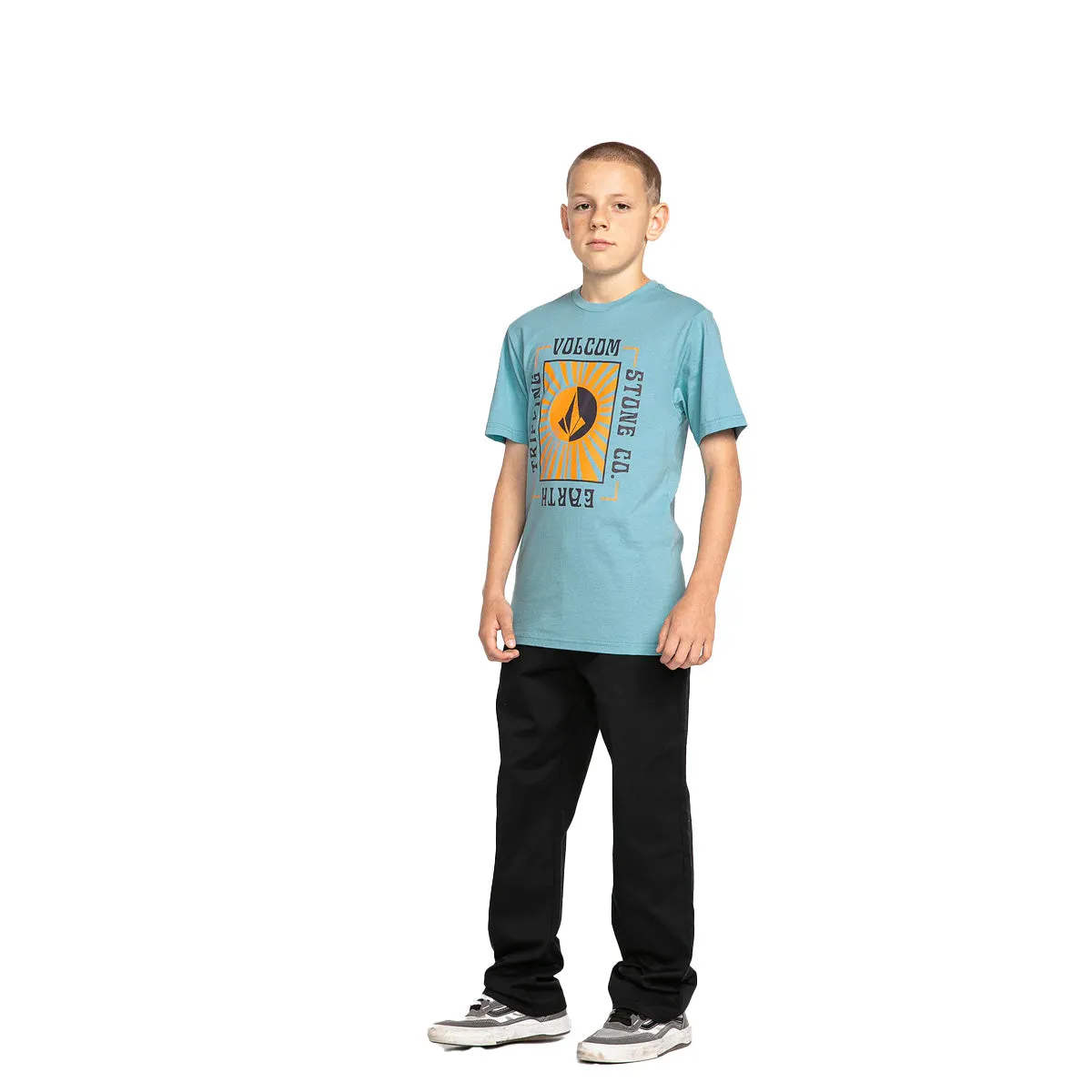 Volcom - Frickin Regular Stretch Youth Pants Black