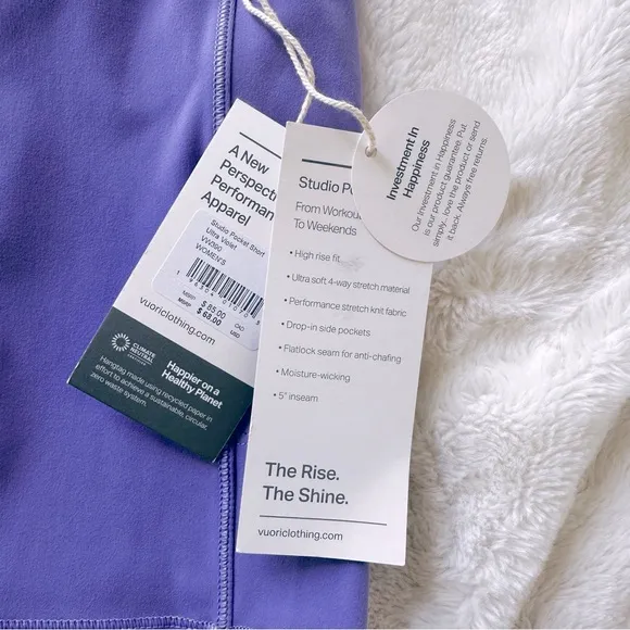 Vuori Studio Pocket Shorts
