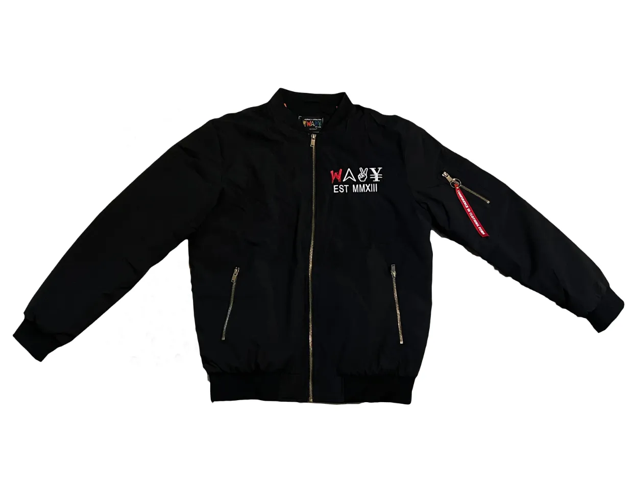 Wavy Boy " Drippy W" bomber jacket