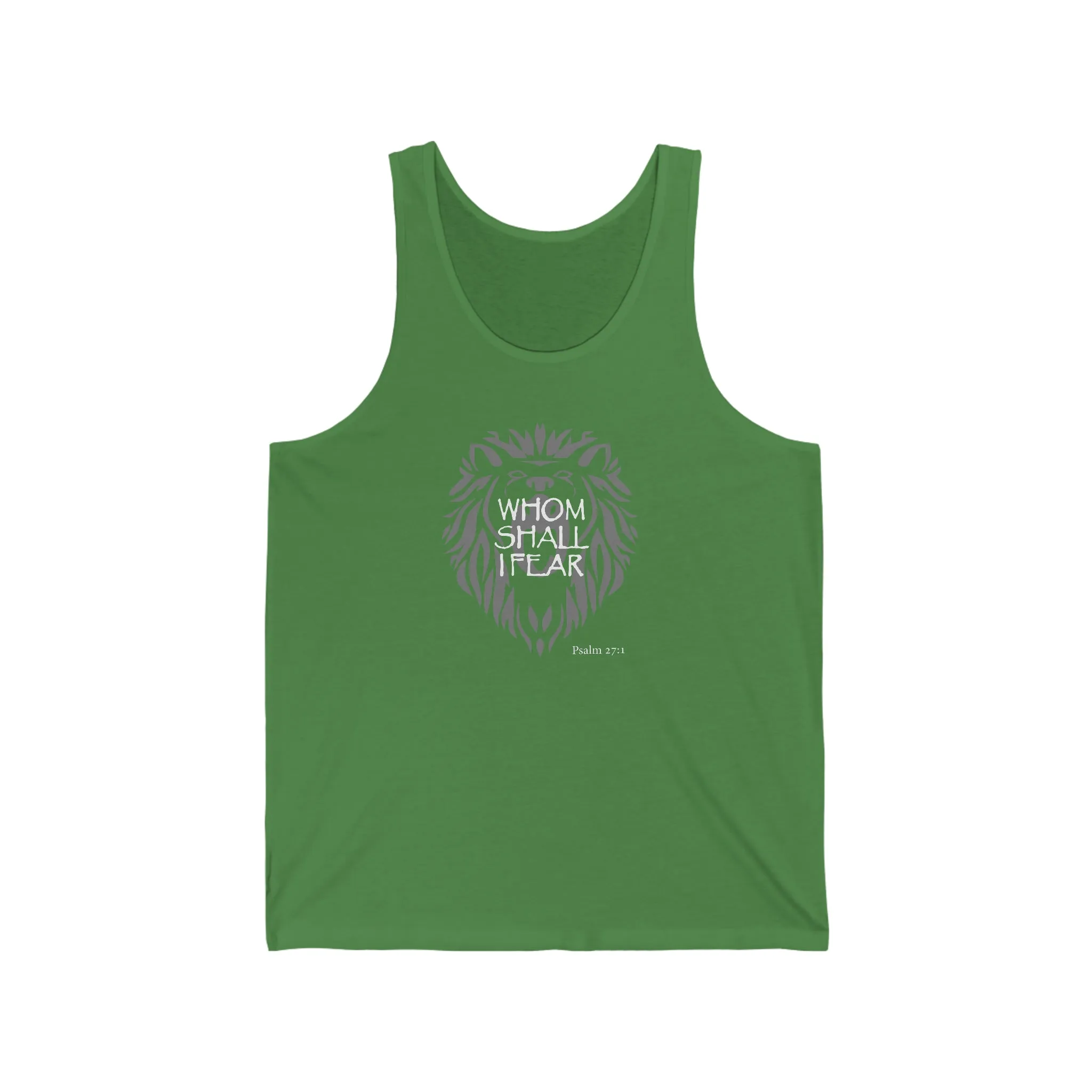 Whom Shall I Fear Men's Unisex Jersey Tank