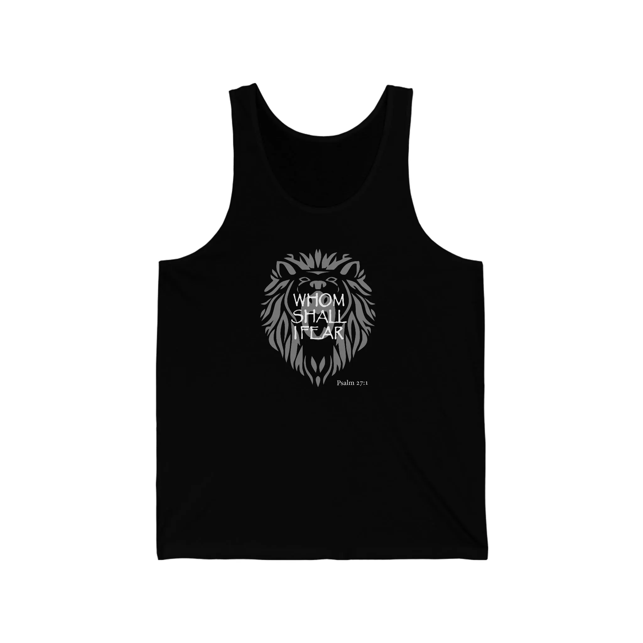 Whom Shall I Fear Men's Unisex Jersey Tank