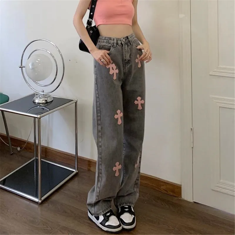 Wide Cross Retro Pants