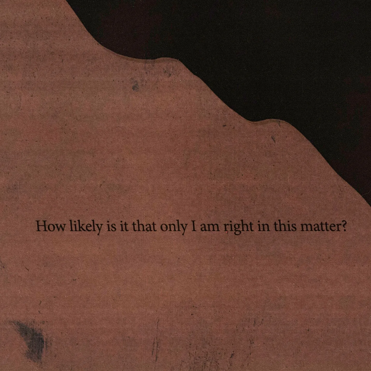 WOLFGANG TILLMANS "HOW LIKELY IS IT..." 2019