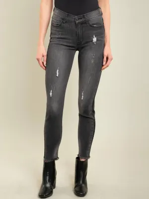 WOMEN'S DENIM BLACK JEANS
