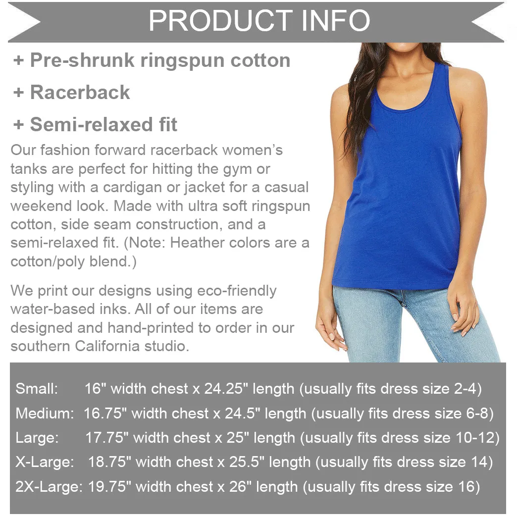Women's Feared Poltergeist Racerback Tank Top