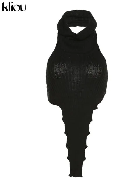 Women's Knitted Worsted Vest..