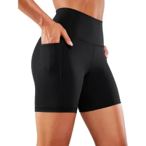 Women's Naked Feeling Biker Shorts - 4''/ 5''/ 6''/ 8'' High Waisted Yoga Gym S