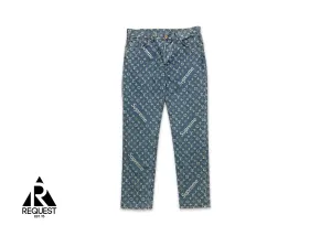 x Supreme Monogram Denim "Blue"