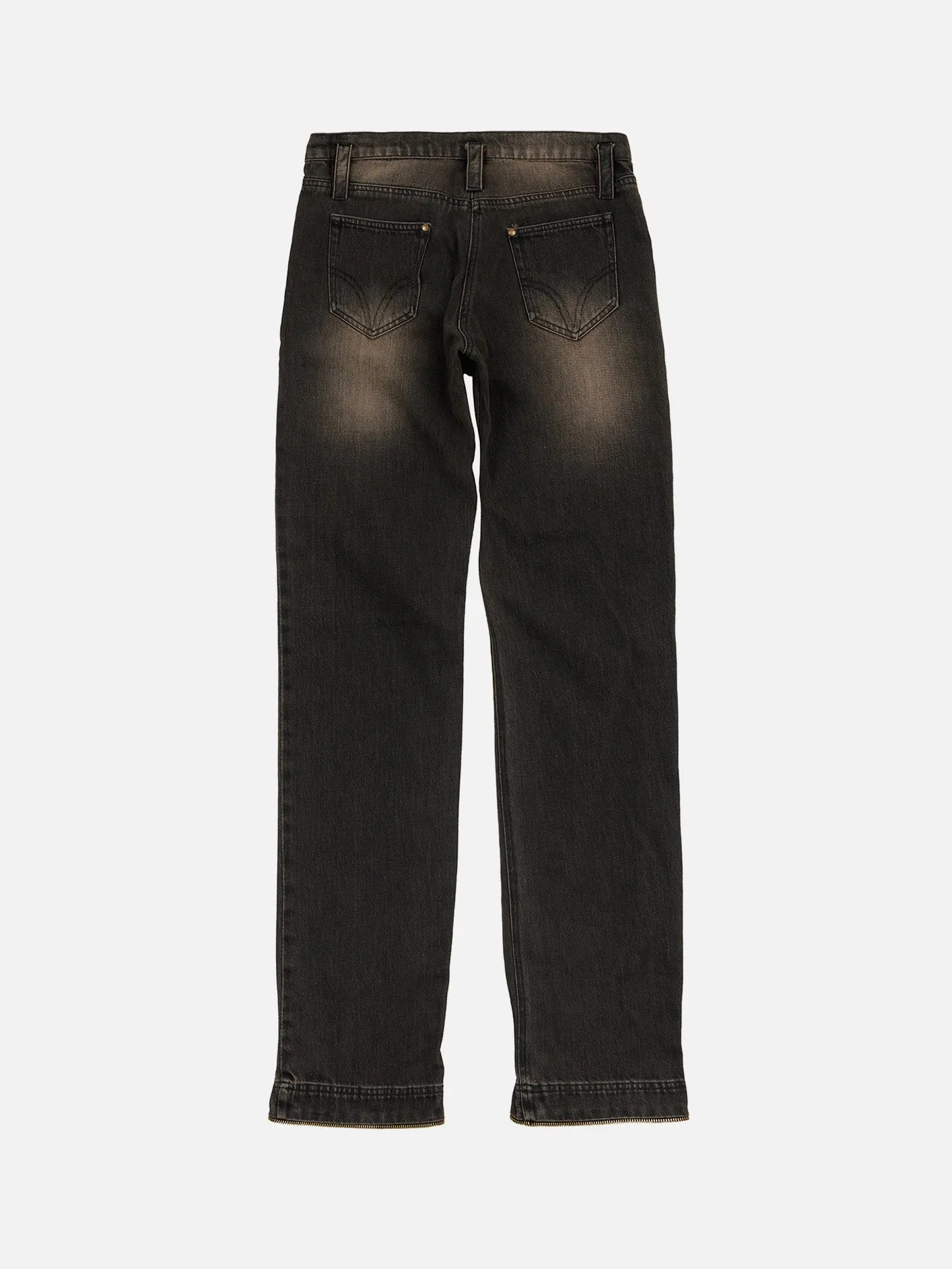 Zip Denim Pants - Multi (W)